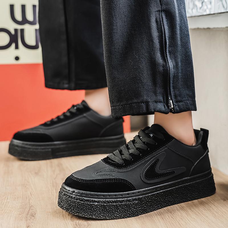 Men 's Casual Four Seasons Fashion Students Skateboarding Comfortable Sneakers Boys Trending Soft Sole Breathable Shoes