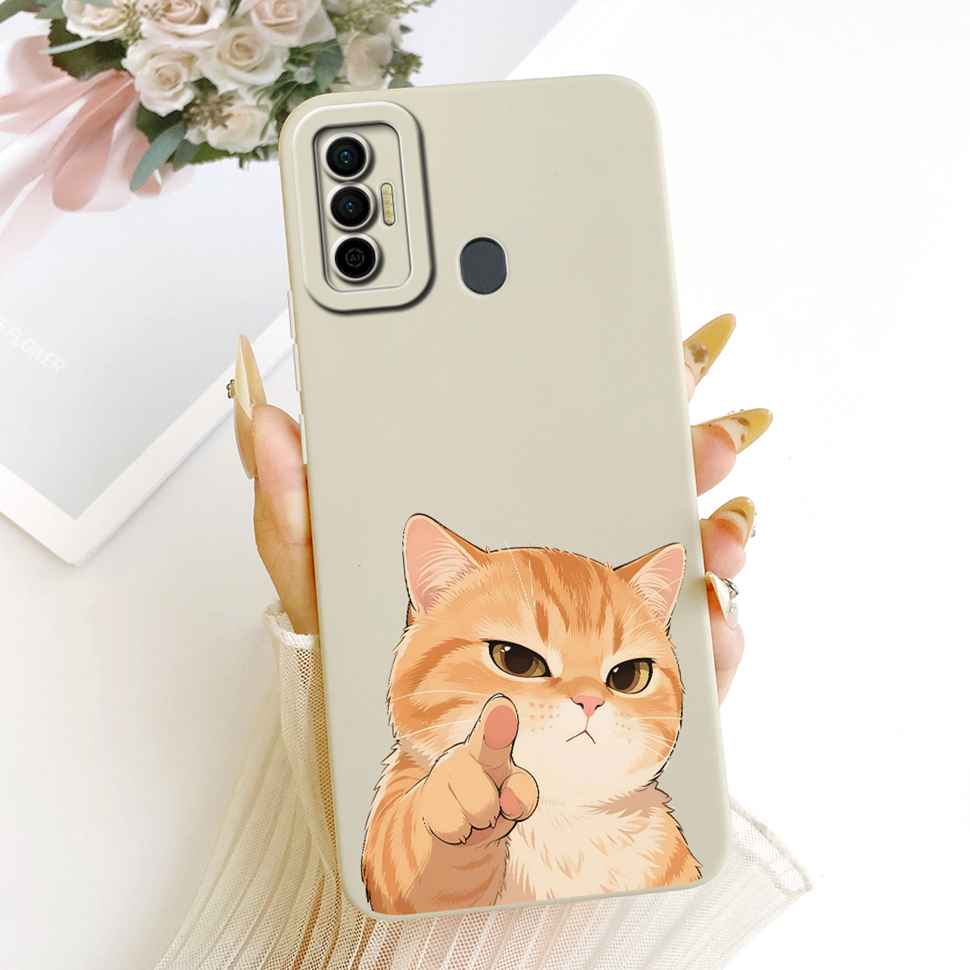 For Tecno Spark 7 Fashion Dragon Shockproof Protector Protective Phone Casing Spark7 7P 7Pro KF6 KF7j Soft Silicone Case Cover