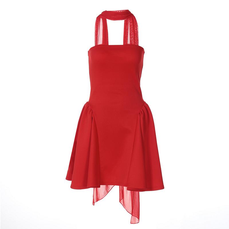 New Fashion Back Zipper Strapless Short Dress