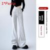 Casual Womens Wide Leg Pants With Cotton Blend For Fall Winter Streetwear
