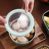 Round Stainless Steel Fresh-keeping Box Japanese-style Crisper Lunch Box  for Student Kids