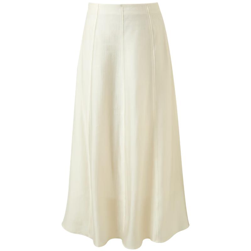 Sancai New Chinese Style Patchwork A-Line Maxi Skirt M (160/68A)