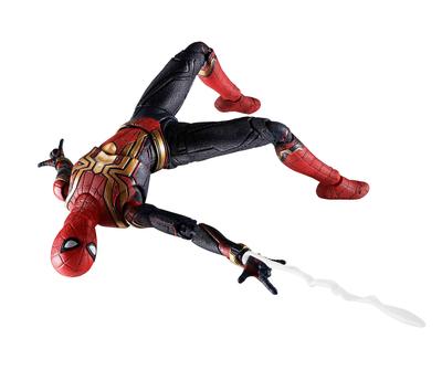 TAMASHII NATIONS No Way Figurine mobile peinte de 150 mm SHFiguarts Spider-Man [Combinaison intégrée] (La maison de Spider-Man) Environ. ABS et PVC