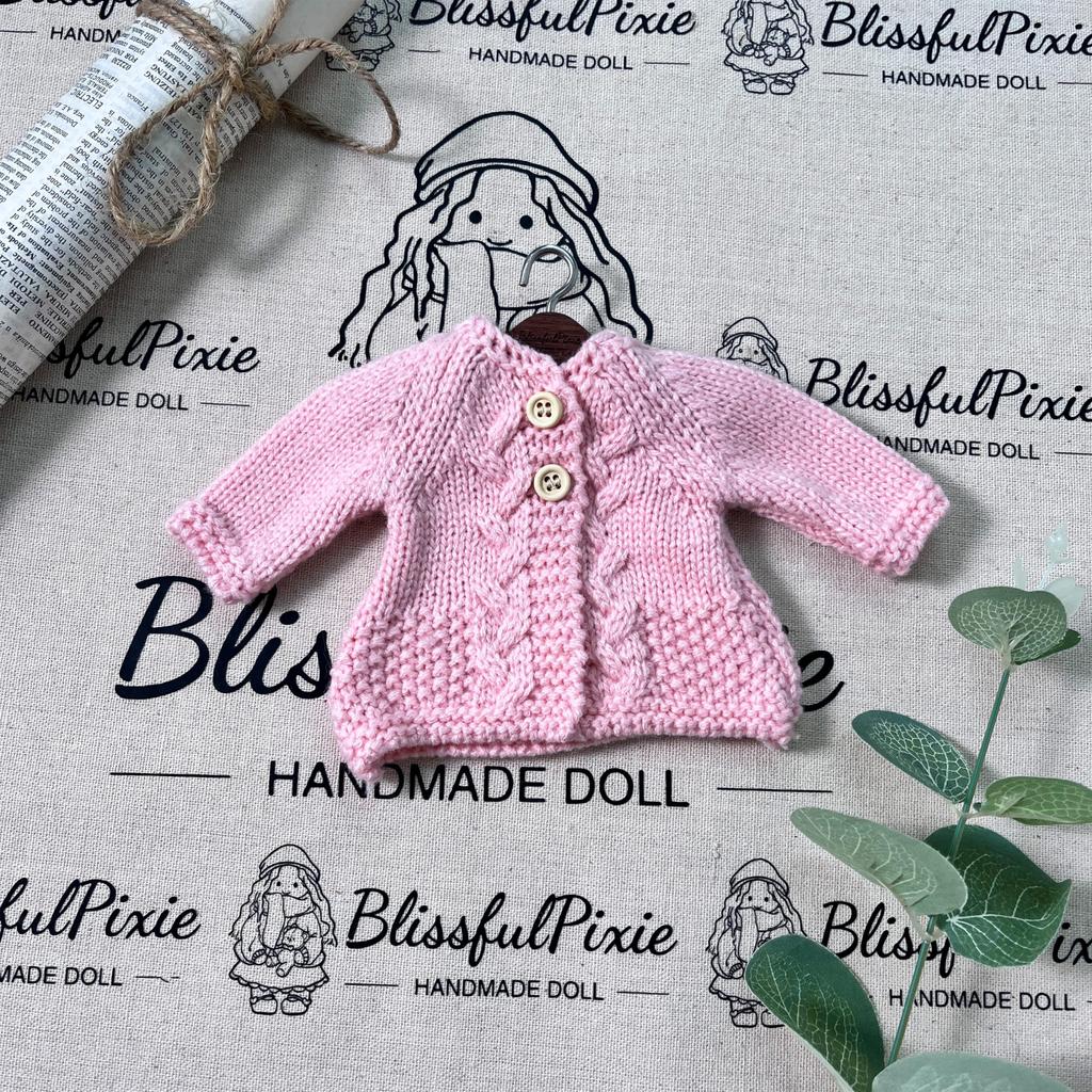 BlissfulPixie Handmade Waldorf Doll Clothes Set (30cm) with Beautiful Box, Perfect for Girls, Christmas, Birthday Gift - Autumn Clothing Accessories