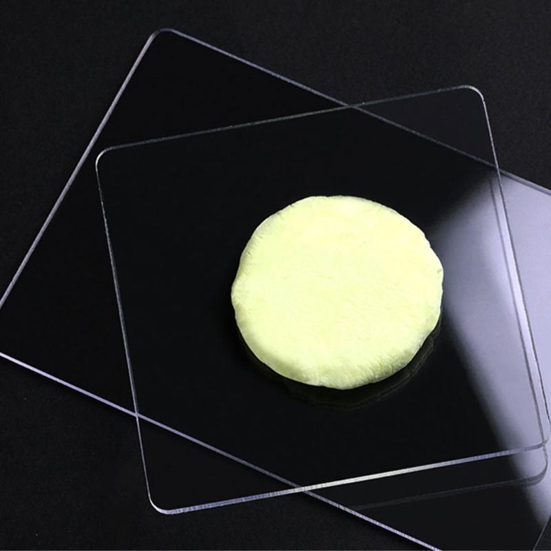 4Pieces Acrylic Sheet Clay Sculpting Board with Acrylic Clay Roller Clay Rolling Pin Clay Shaping Sculpting Tool