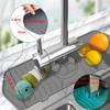 Kitchen Faucet Absorbent Mat Silicone Sink Splash Guard Water Draining Pad Countertop Protector Table Cushion Placemat Bathroom