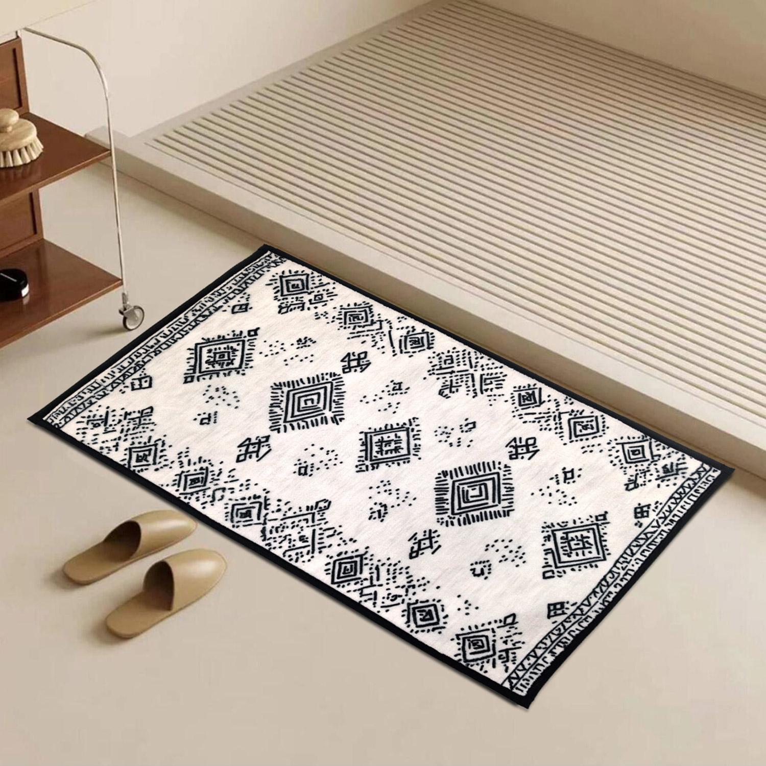 

Very soft super absorbent bathroom mat,thick cashmere anti slip door mat,machine washable kitchen area carpet,bathtub,shower mat 40cmx60cm