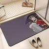 ANIME K-Konosuba Floor Mat Absorbent Floor Mat Non-Slip Entrance Rug for Bathrooms Restrooms and Toilets