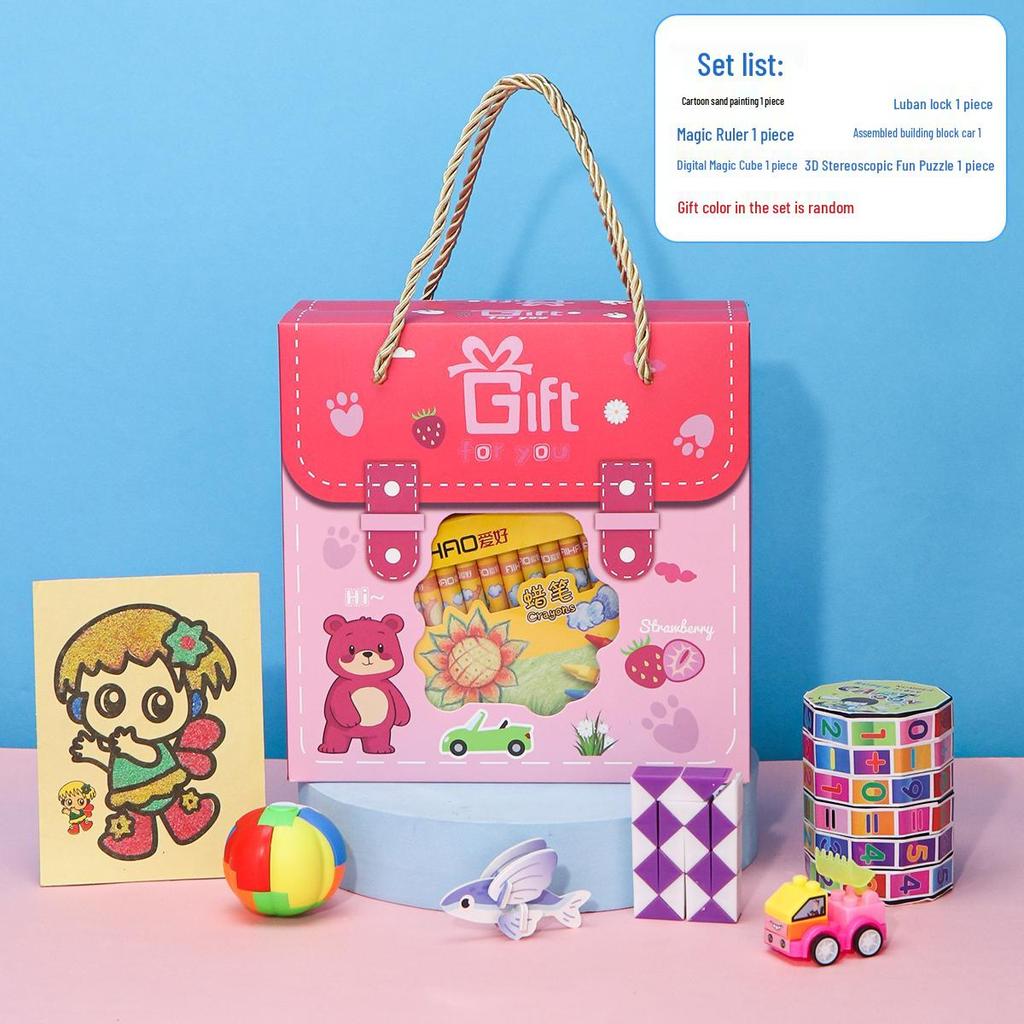 Back-to-School Gift Box: Ideal for Boys & Girls, Birthday Favors, Sharing Gifts, Rewards, Kindergarten & Primary School Students