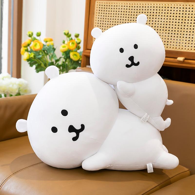 Neue selbstironische Bären-Stofftierpuppen, Kissen zum Kuscheln, Schlafpuppen, Stoffpuppen, Geburtstagsgeschenke für Kinder, für Freundinnen