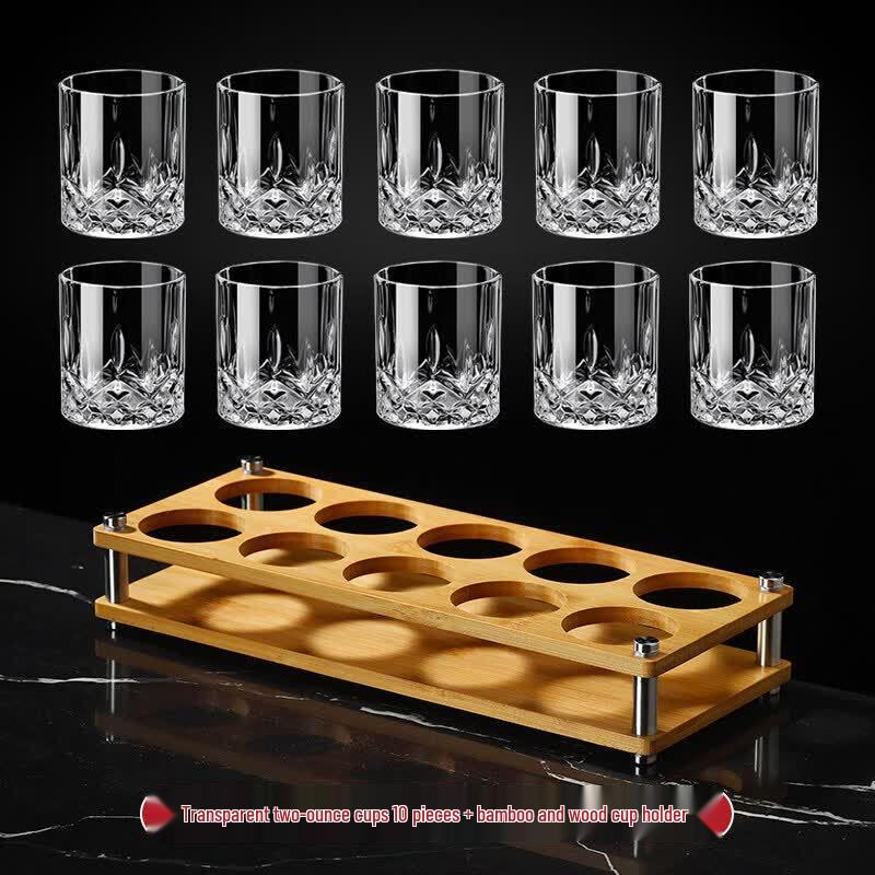 Qīwēi Premium Baijiu Glass Set with Decanter