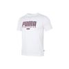 New PUMA GRAPHICS Retro T Shirt Men's White 676622-02