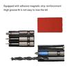 Magnetic Bit Holder Drill Bit Organizers 5 Slot Bit Screw Set For Power Tool Electrical Drill Accessories