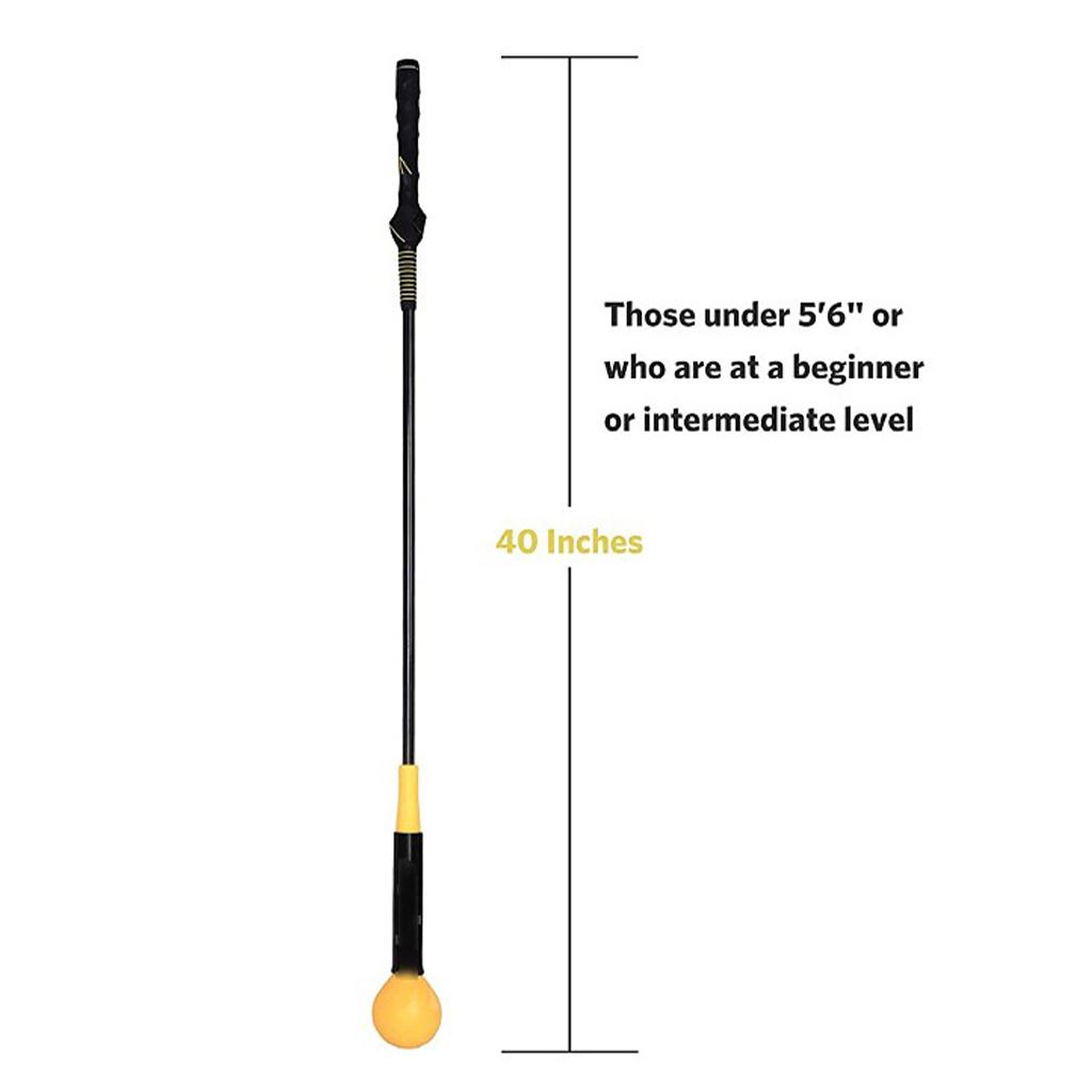 Golf Swing Trainer Aid - Training for Strength and Tempo , Orange