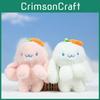 Adorable Ins Style Carrot Bunny Plush Toy Keychain Doll For Bags And Accessories