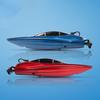 1 Set Remote Control Speedboat USB Rechargeable Waterproof Capsize Protection 360 Degree Tumbling Simulation Model Toys High Speed RC Racing