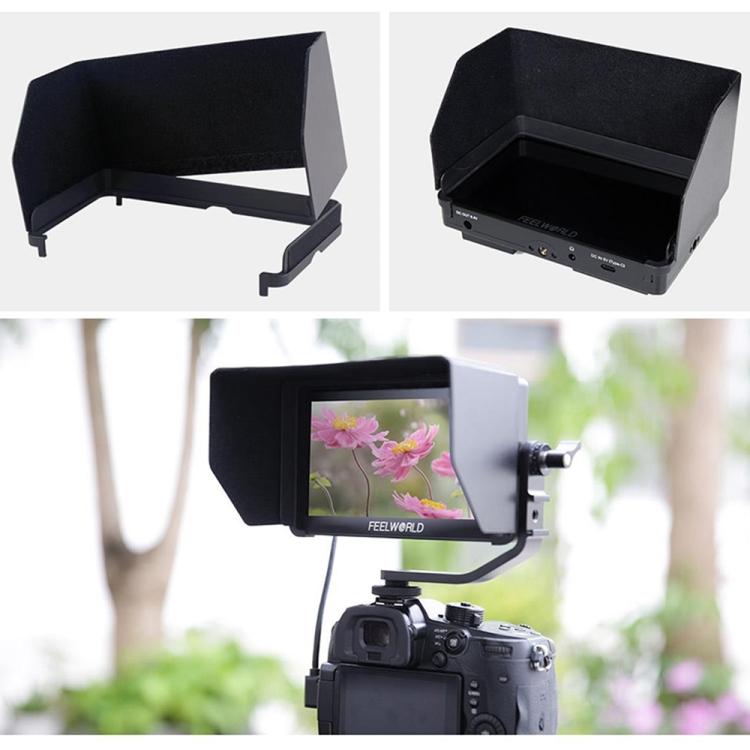 FEELWORLD F5 Pro V4 6 Inch Touch Screen DSLR Camera Field Monitor 3D LUT 4K HDMI Input Output Tilt Arm