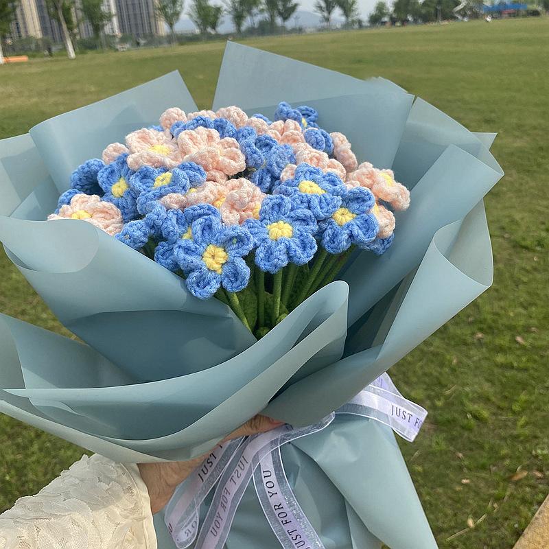 5Pcs 57*57cm Tissue Paper Waterproof Flower Bouquet Wrapping Paper Florist DIY Wedding Birthday Party Gift Packing Decor Crafts
