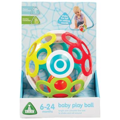 Early Learning Center Baby Spielball, Baby Rasselball mit Geräusch, Babygeschenk, 200845, Authentisch