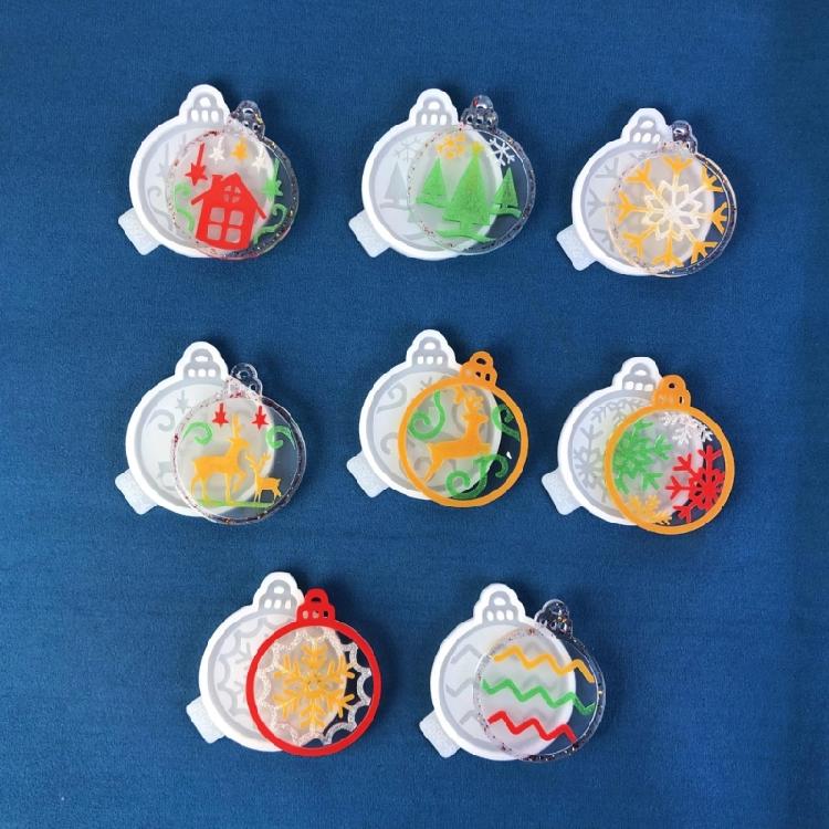 DIY Ornaments Moulds Silicone Material Crafts Moulds for Resin Hand-Making Craft