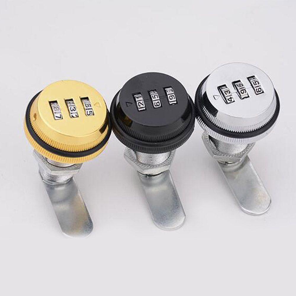 Door for Mailbox Box Lock Code Drawer Lock 3 Digit Combination Password 20mm Smart Cam Code Lock