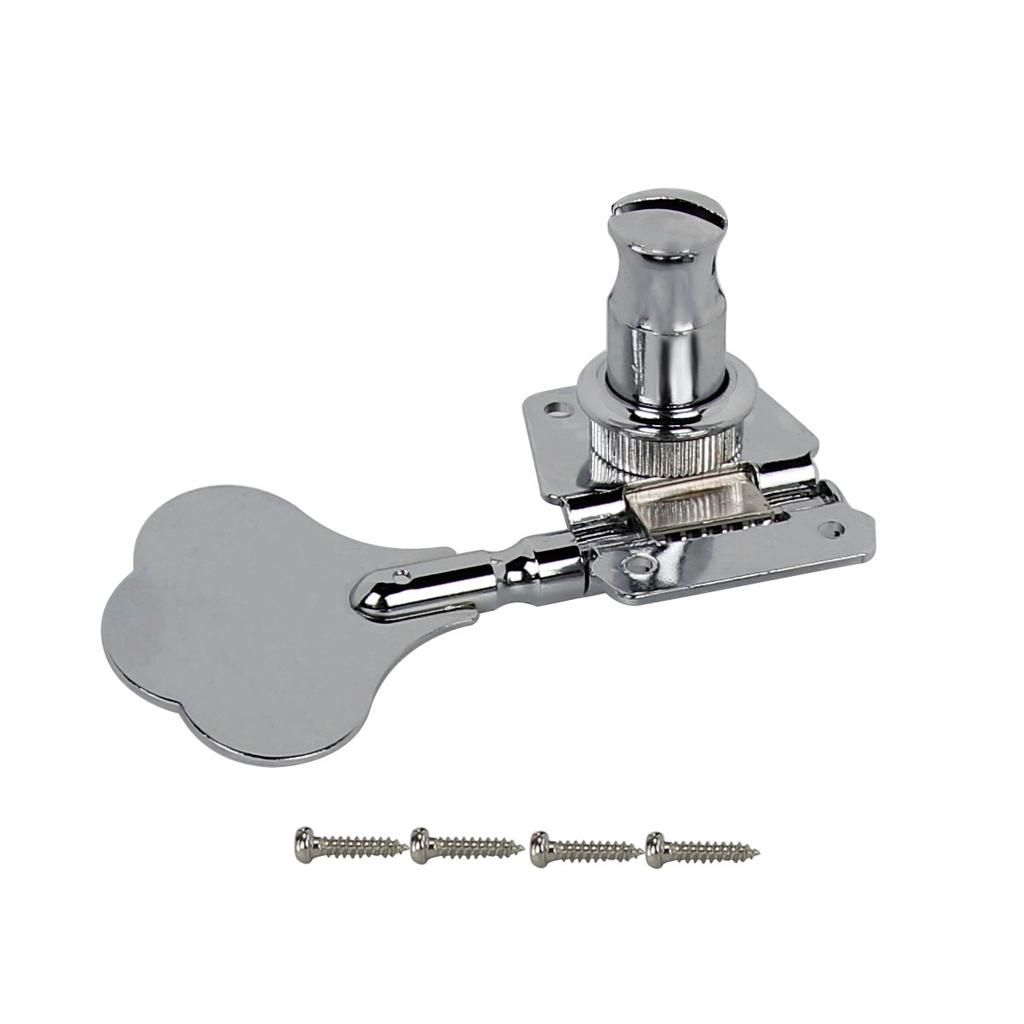 FLEOR 4pcs Vintage Open Gear Bass Tuning Keys Pegs Machine Head Tuner Fit FD 4 Strings Bass Guitar