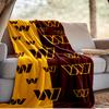 Redskins Football Club Design Blanket Outdoor Flannel Blanket for Camping, Hiking, Garden Parties, Picnic Essentials,gift for Family and Friends