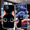 FM15 Cat Kitten Meow Soft Shell Transparent Phone Case for Samsung Galaxy A04 A04S A14 A23 A34 A54 M23 M33 M52 M53