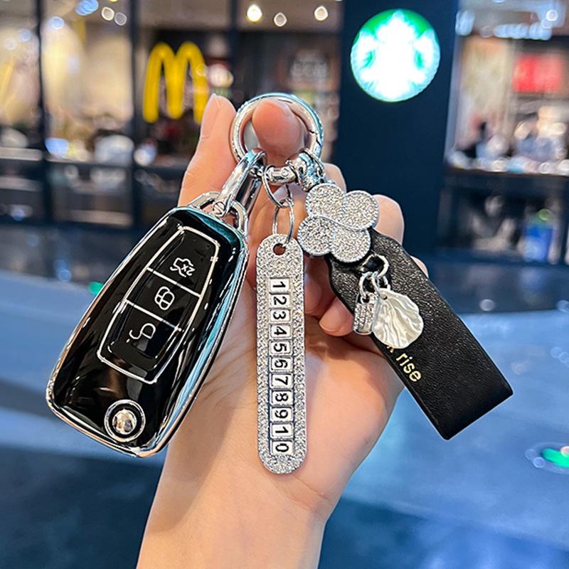 Ford Key Case for Escort, Mondeo, Focus, Edge, Kuga, Fiesta, Explorer