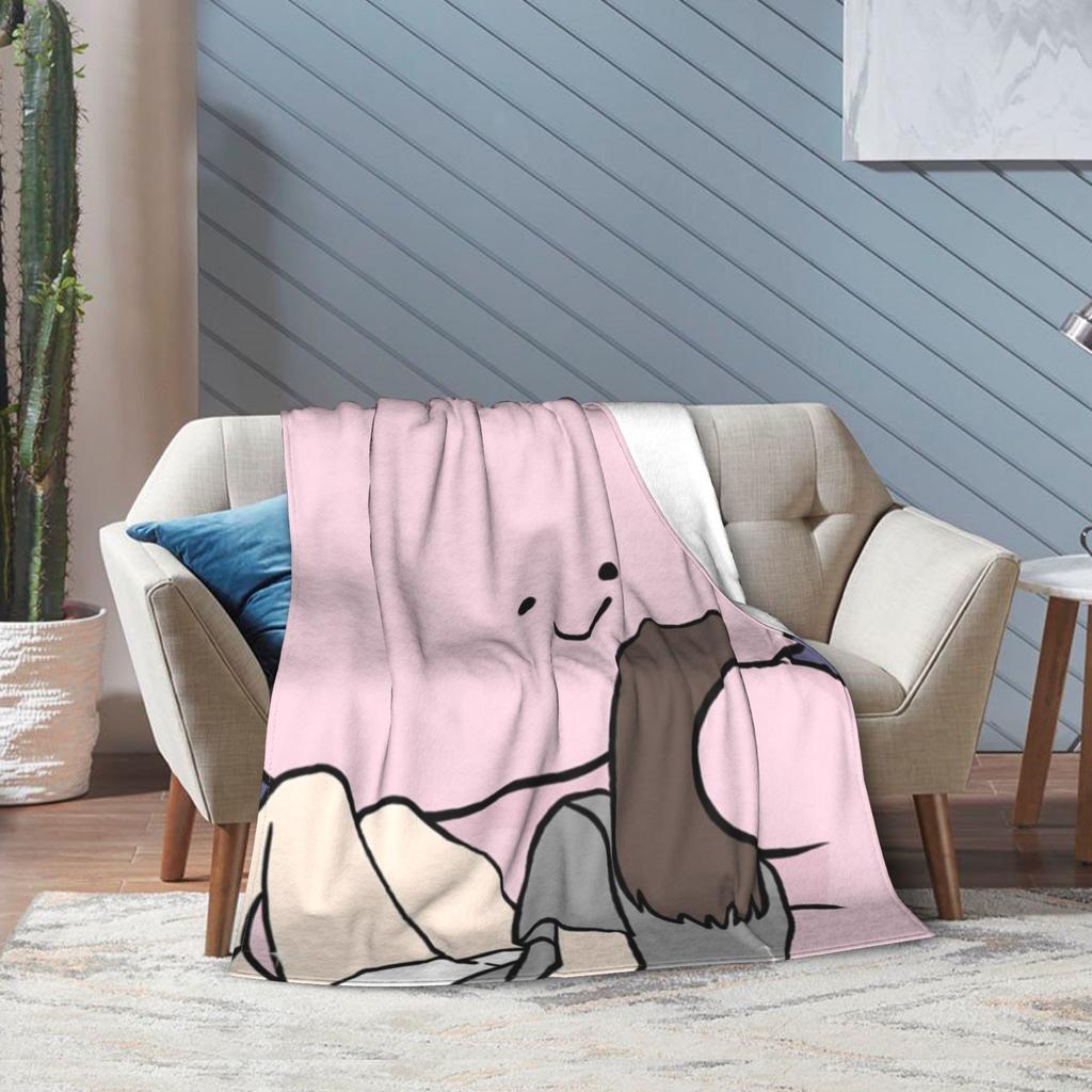 Asamimichan and Anemimi Blanket Ultra Soft Throw Blankets for Sofa 50x60 Inch Multiple Sizes Plush Thin Quilt