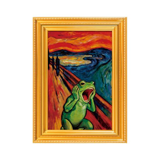 Animal Photo Frame Refrigerator Magnet 3D Wooden Vintage Frame Decorative Fridge Magnet Home Office Whiteboard Locker Decor