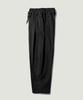 EASE Linen Elastic Waist Pants [Oversized Fit]_Black_Unisex