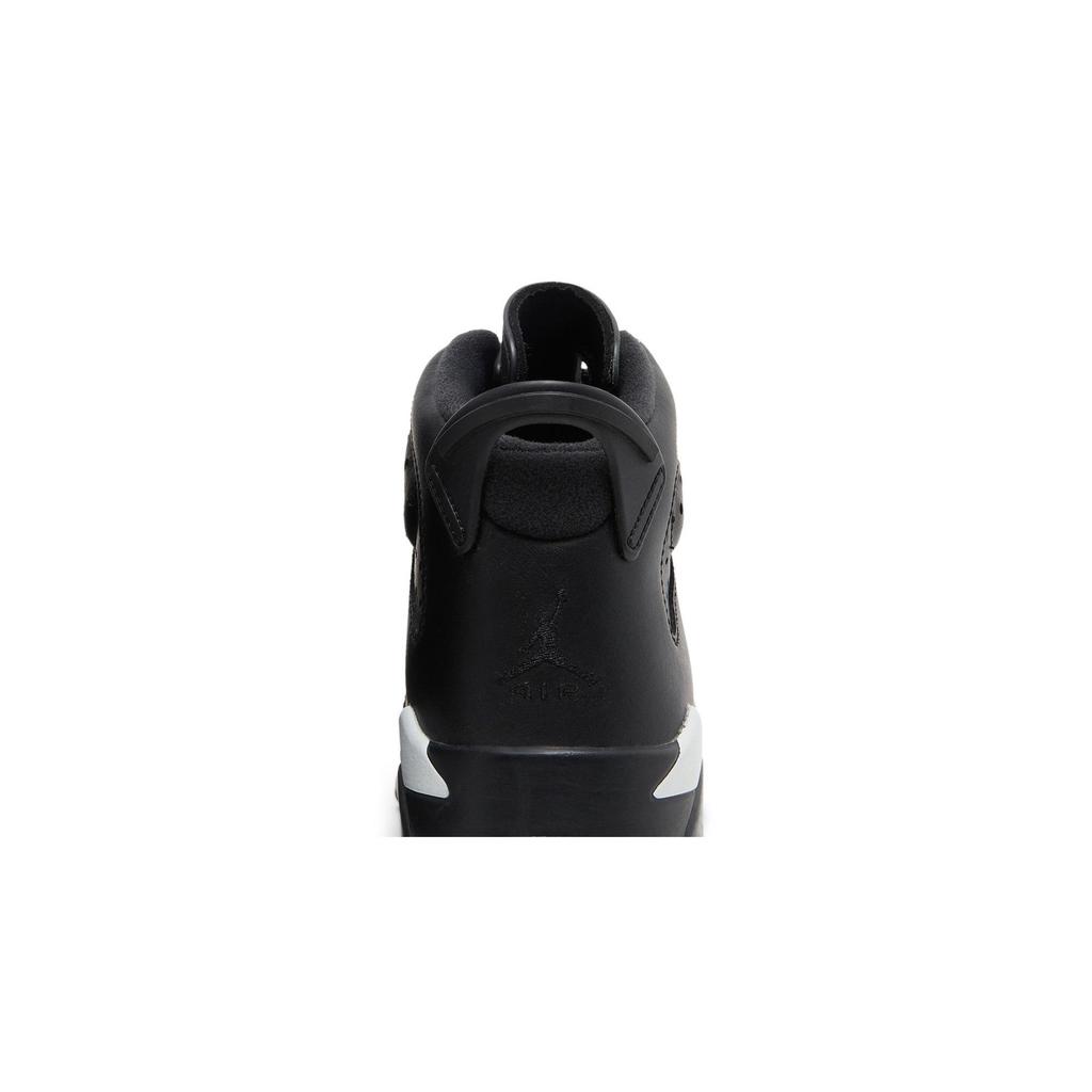 Air Jordan 6 Retro Grade School 'Black Cat' (Unisex) Black / Black-White Kids' Basketball Shoes 384665 020