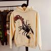 European and American Trendy Brand Sp5der Spider Web Print Hooded Sweater for Men and Women Loose Heavy Fleece Hip Hop Couple Hoodie