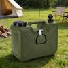 10L/12L/15L/18L/20L Emergency Water Storage Tank W/ Spigot & Hand Sanitizer Bottle Water Jug for Hiking Picnic Vehicle Outdoor
