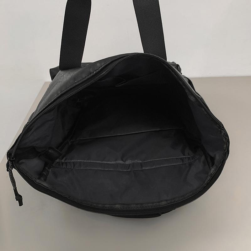 PU Backpack Men's Laptop Backpack Student Travel Commuter Bag