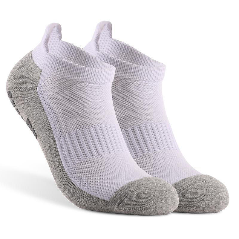 Verdickter Frottee-Boden Fußballsocken Rutschfest Kurze Socken Knöchelsocken Schweißabsorbierend Und Verschleißfest Trainingssocken