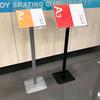 Acrylic Standing Safety Sign