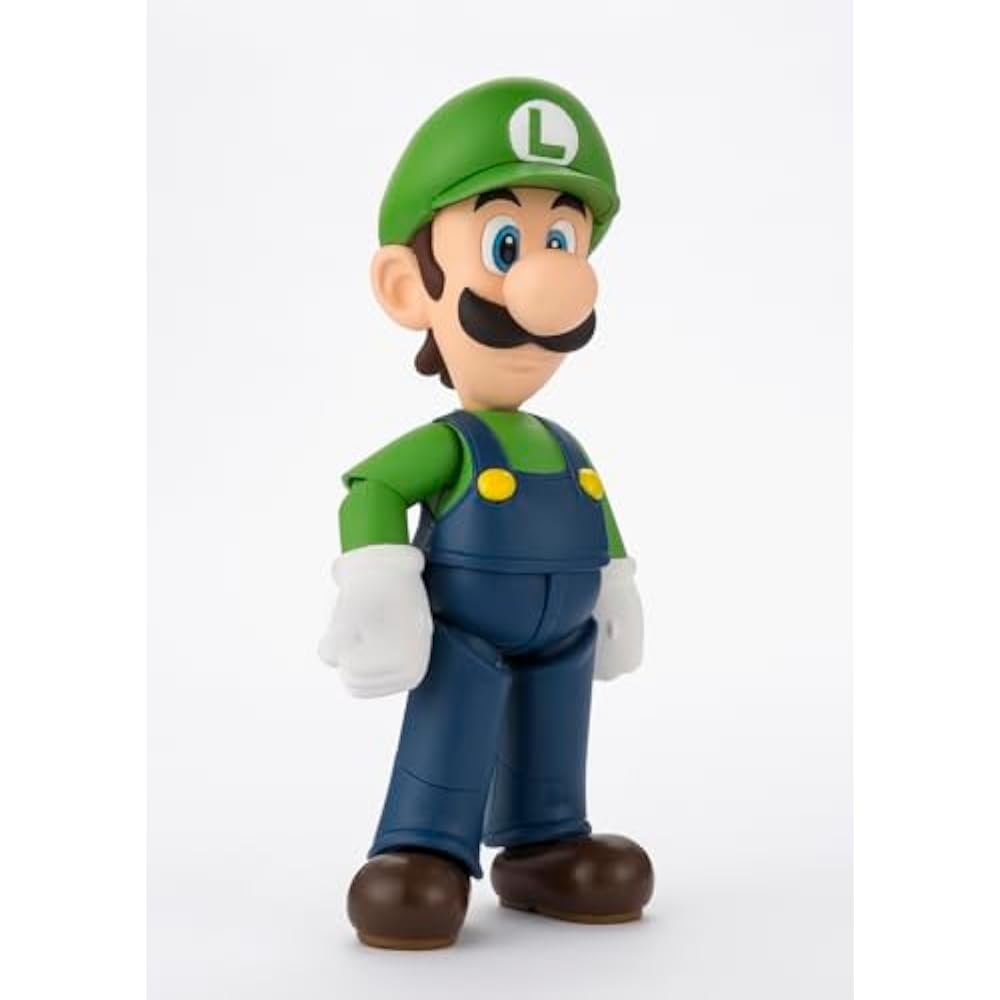 TAMASHII NATIONS S.H. Figuarts Super Mario Luigi (SUPER MARIO) approx. 110mm ABS & PVC painted ac...