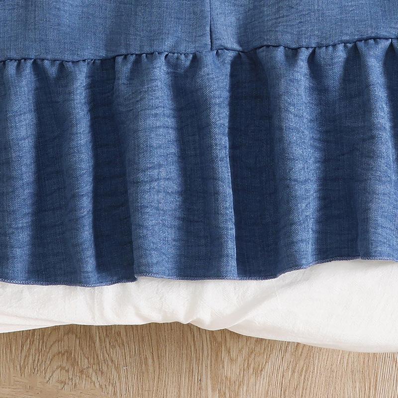 Rochie Fete Toamnă Nouă Stil Coreean Stil Occidental Dantelă Mânecă Lungă Dulce Fustă Flori Tridimensionale Rochie Prințesă