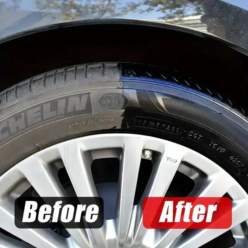 Car Tire Renovation Coating Paste, Interior Brightening Care Paste, Repairs Plastic Whitening And Scratches