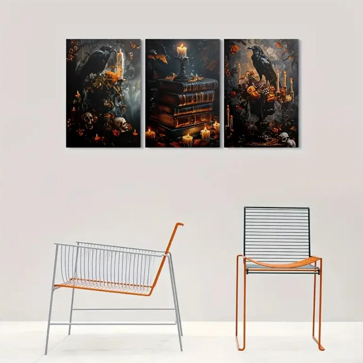 

Xi Yin Halloween Art Painting - Victoria College Decoration 20x30