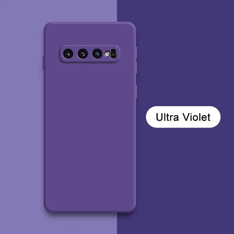 

Оригинальный жидкий силиконовый чехол для Samsung Galaxy S8 S9 S10 Plus S10E Soft Candy Back Cover S8Plus S9Plus S10Plus E Fundas Samsung S10 Plus