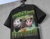 Kysset I Skraldespanden Possum Vintage T-shirt, Retro Possum Elsker T-shirt, Meme T-shirt, Sjov Possum T-shirt, Gag T-shirt, Possum Gaver
