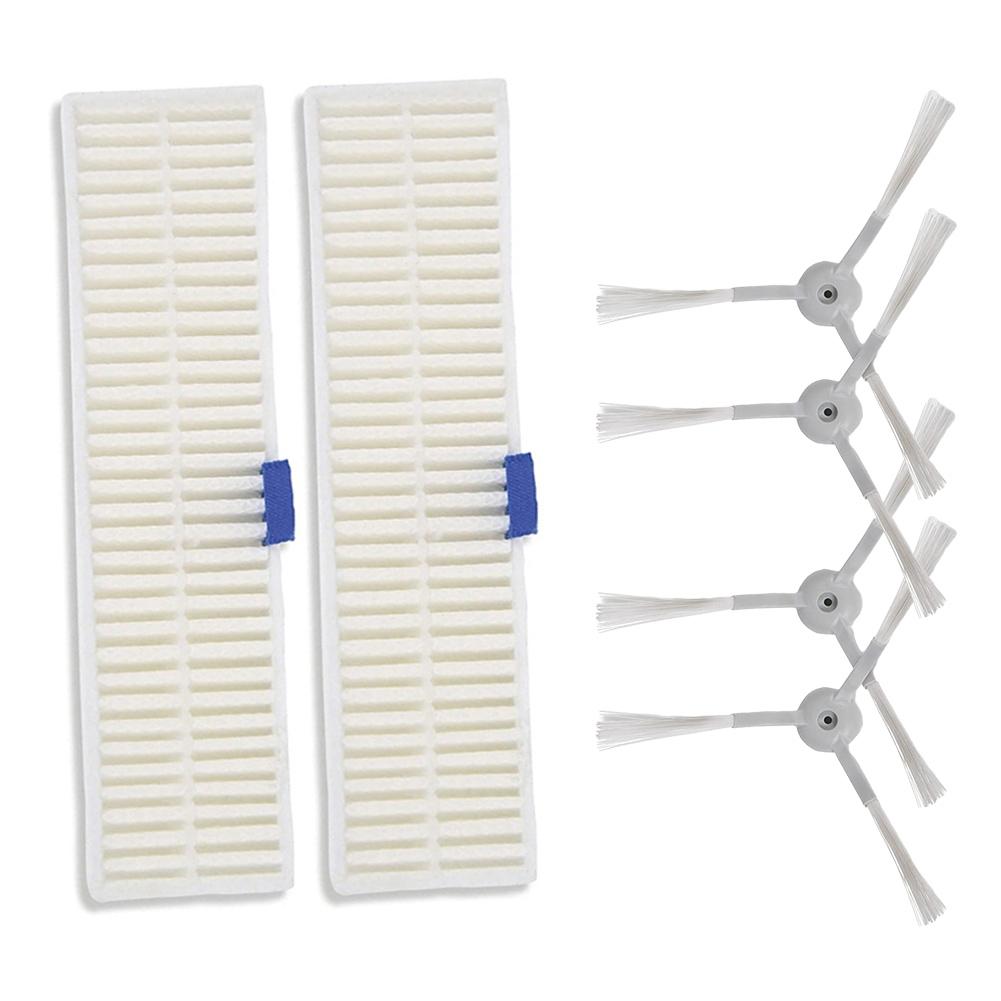 Kit de cepillo lateral y filtro de alta eficiencia para Rowenta ZR740003 para Explorer 60