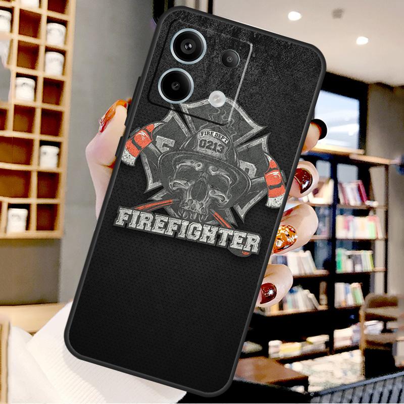 

Firefighter Heroes For Xiaomi Redmi Note 13 Pro 9 10 11 12 14 15 Pro Plus Case For Redmi 15 12C 13C 14C 10C 15C Redmi 10