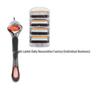 German-Quality Manual Razor: Old-Fashioned 5-Layer Blade for Men, Universal Fit