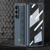 Samsung Mobile Phone Case Fine Hole Case Film Integrated Z Fold8Ultra Elastic Wristband Anti-drop Protective Cover Cross-border