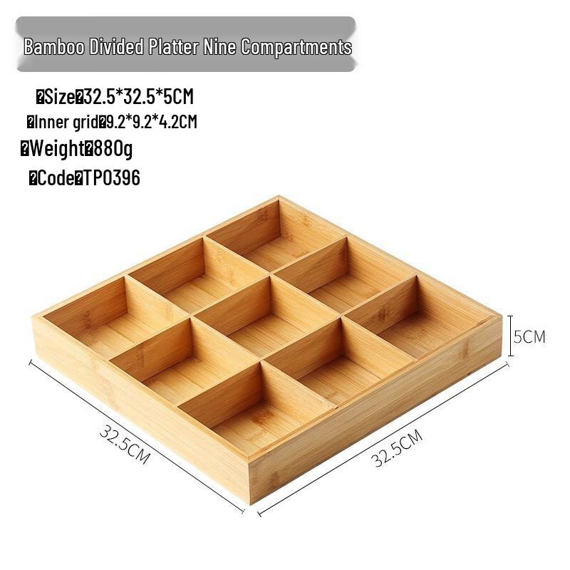 Japanese Hotpot & BBQ Multi-Compartment Serving Tray