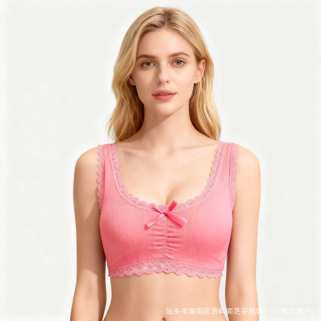 Seamless Sexy Lace Butterfly Comfortable Wireless Thin Bra